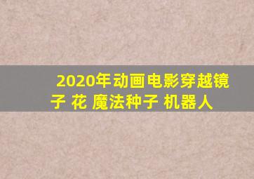 2020年动画电影穿越镜子 花 魔法种子 机器人